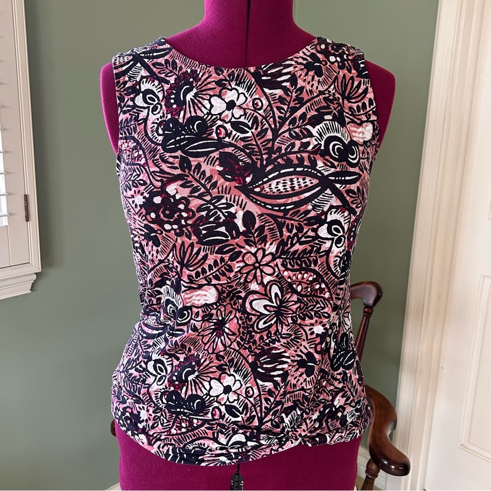 🏈 Loft Outlet Twist Front Tank Women’s Medium